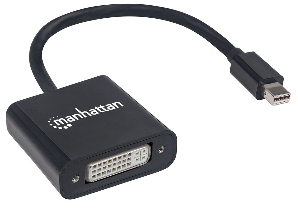 MANHATTAN Aktiver Mini-DisplayPort auf DVI-I-Adapter 4K@30HZ