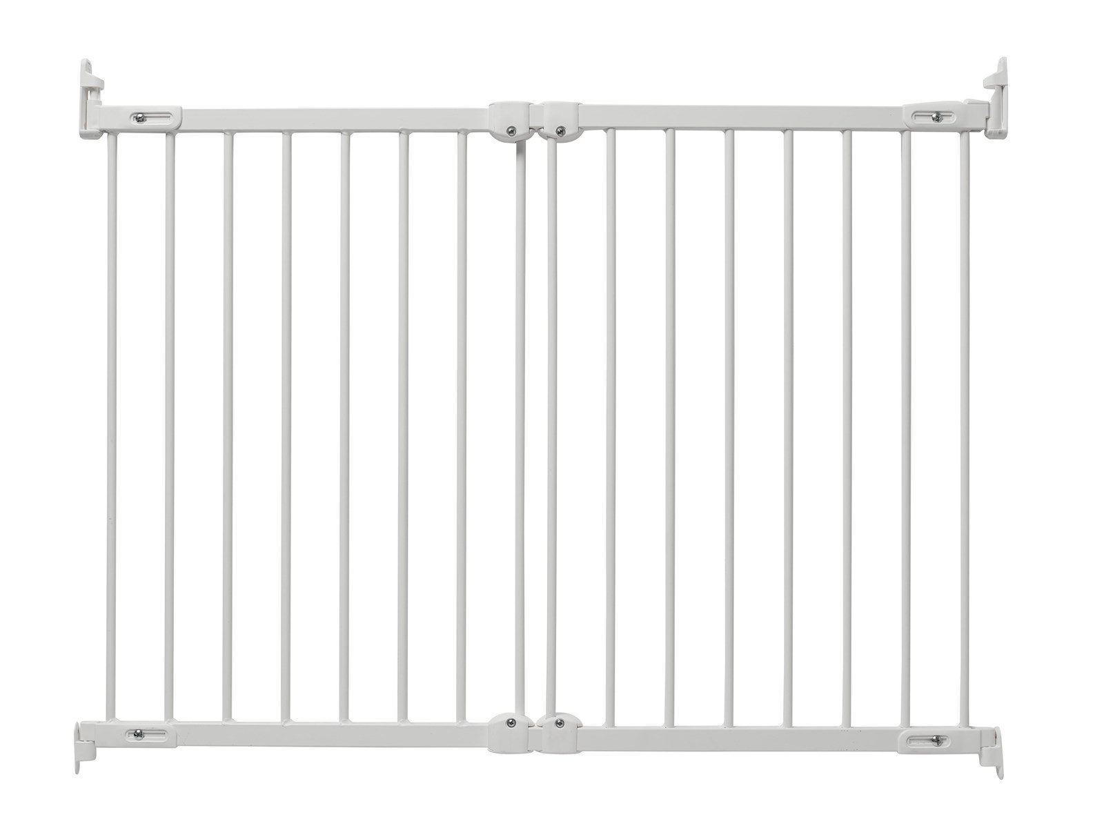 BabyDan FlexiFit Safety Gate Metal White 67-105.5 cm