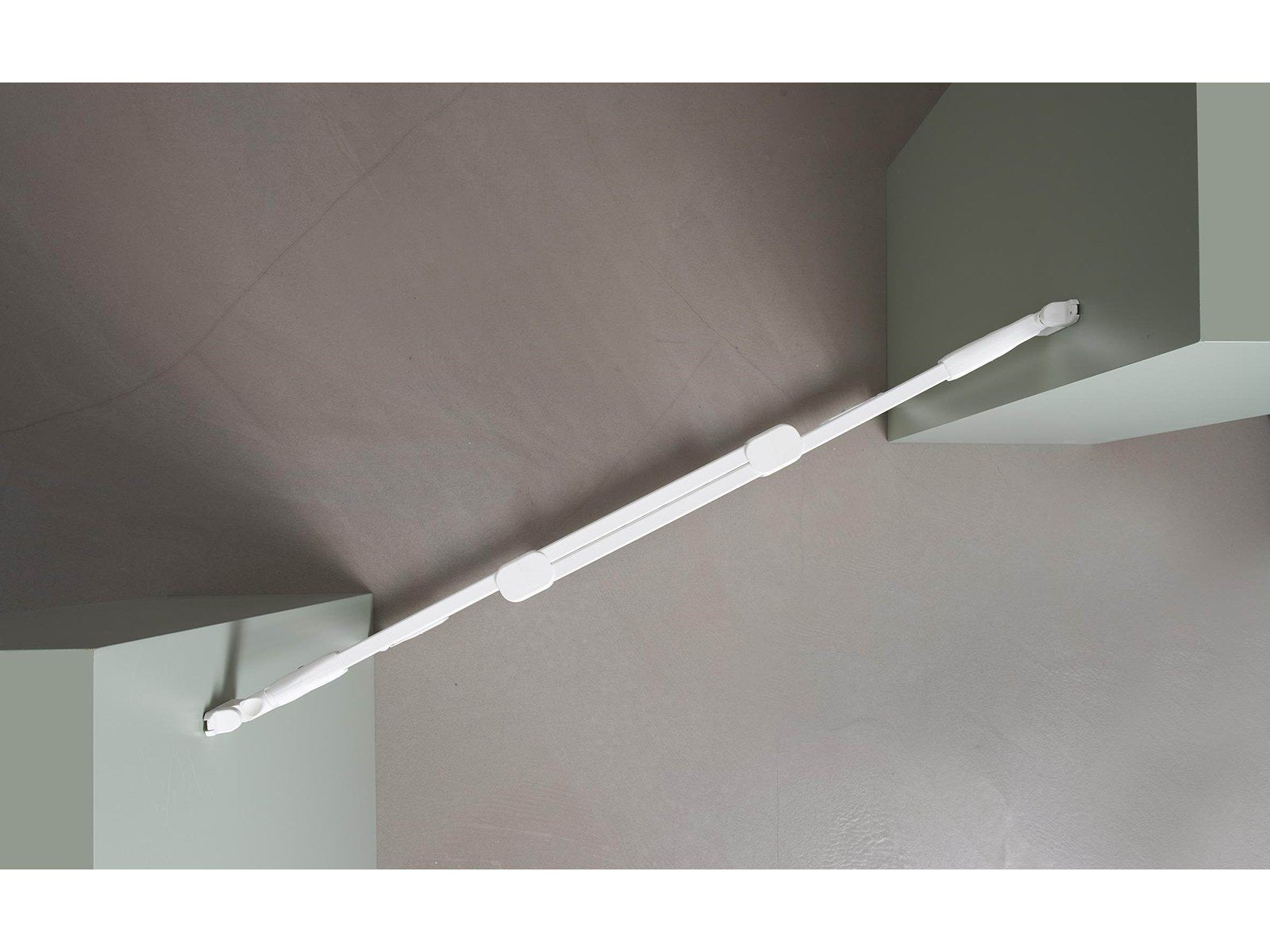 BabyDan FlexiFit Safety Gate Metal White 67-105.5 cm