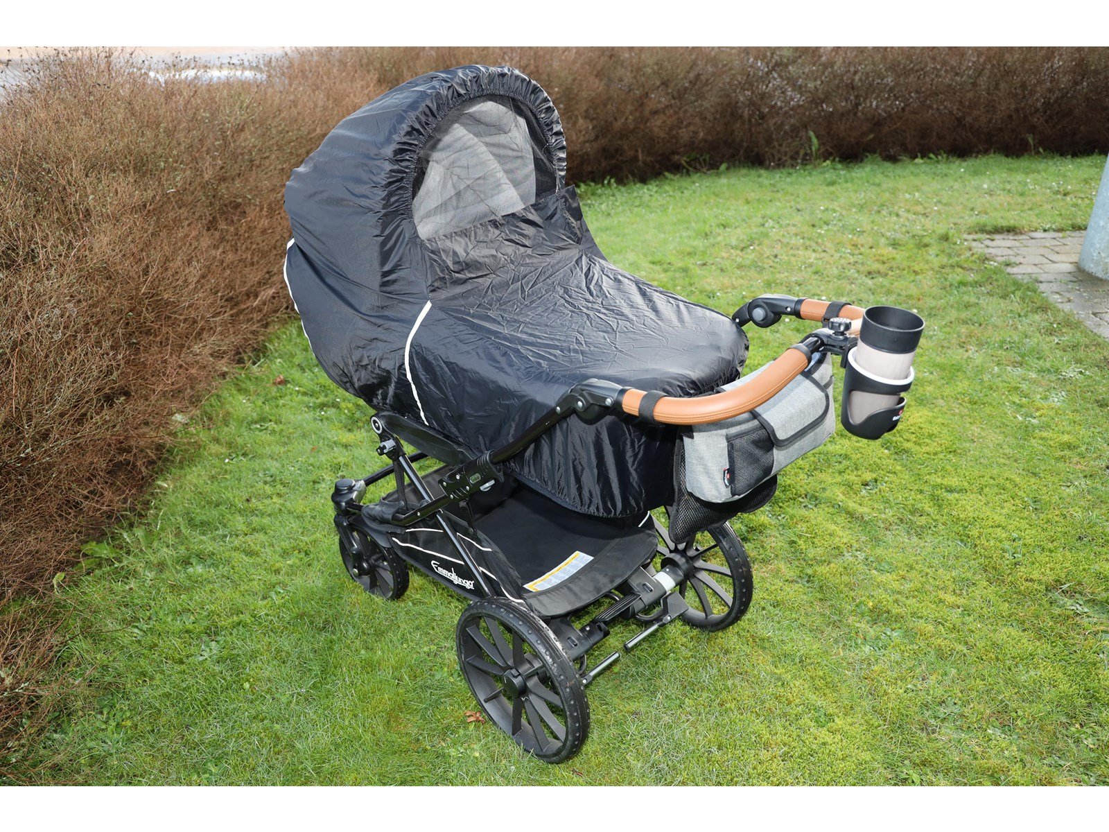BabyDan Raincover for Pram with LED Light