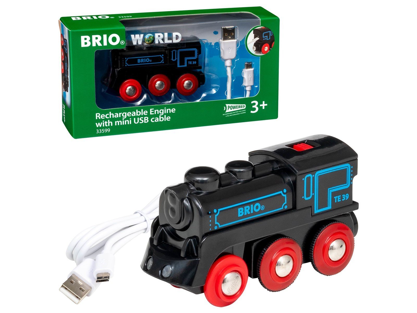 Brio Recharg. Engine/mini USB cable