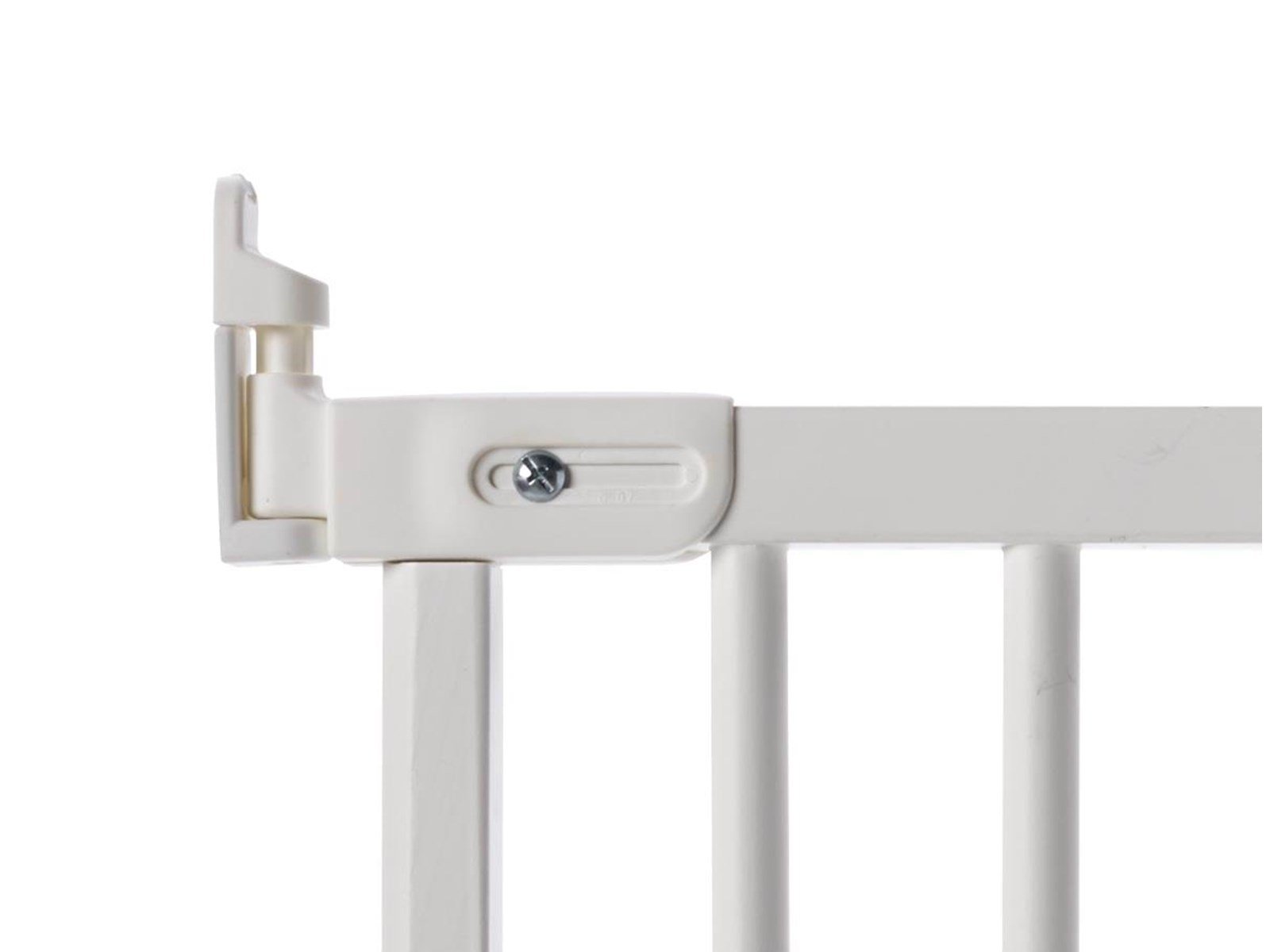 BabyDan FlexiFit Safety Gate Wood White 69-106.5 cm
