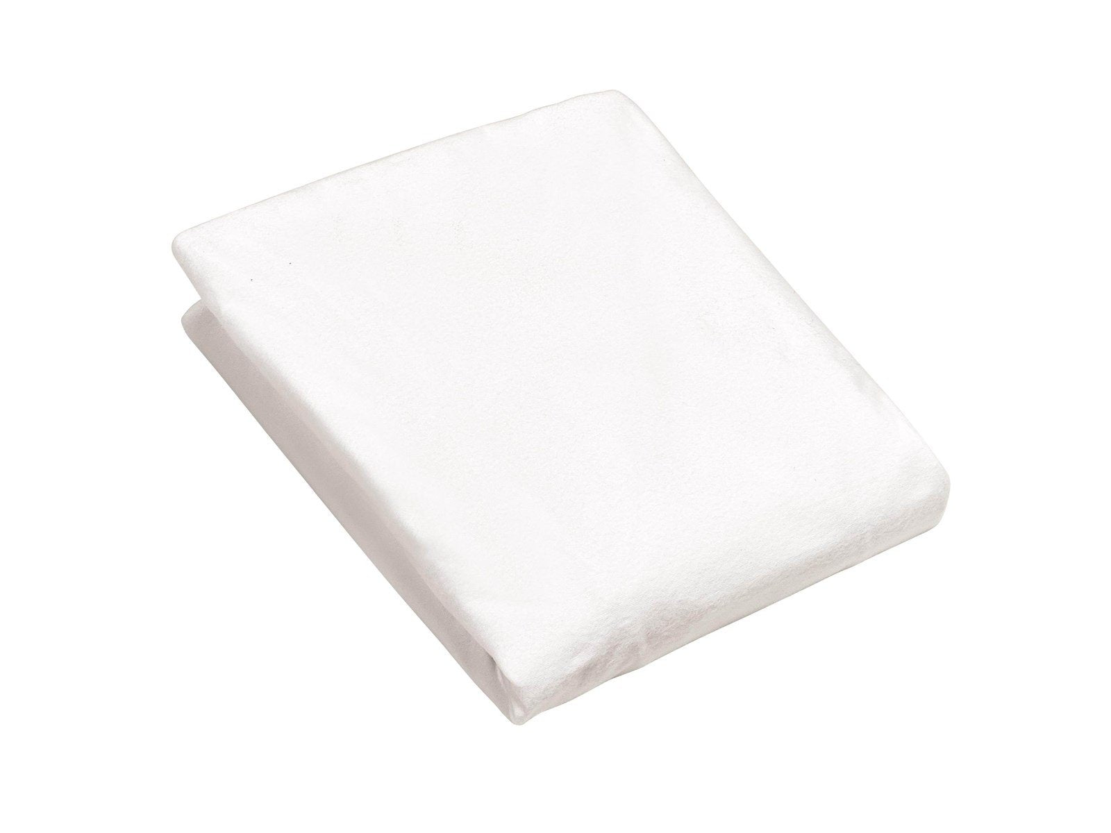 BabyDan Waterproof Fitted Sheet for Pram Bedwetting Sheet White (96x34 cm)