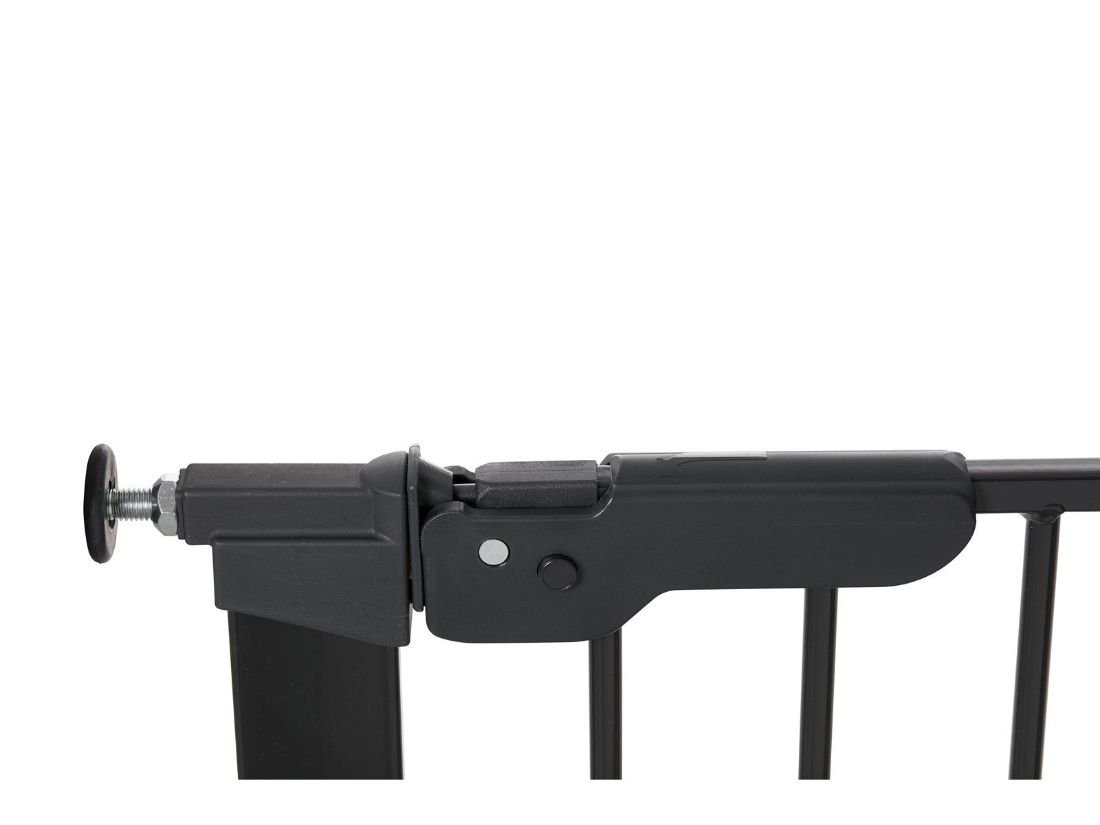 BabyDan Premier Safety Gate with 1 Extension Black 79.5-86.5 cm