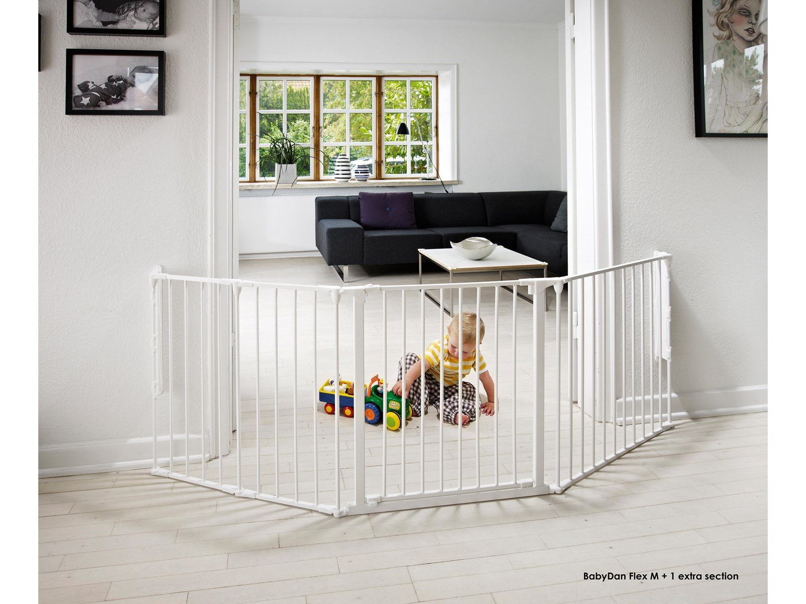 BabyDan Extension Flex & OLAF Safety Gate 72 cm/28.3