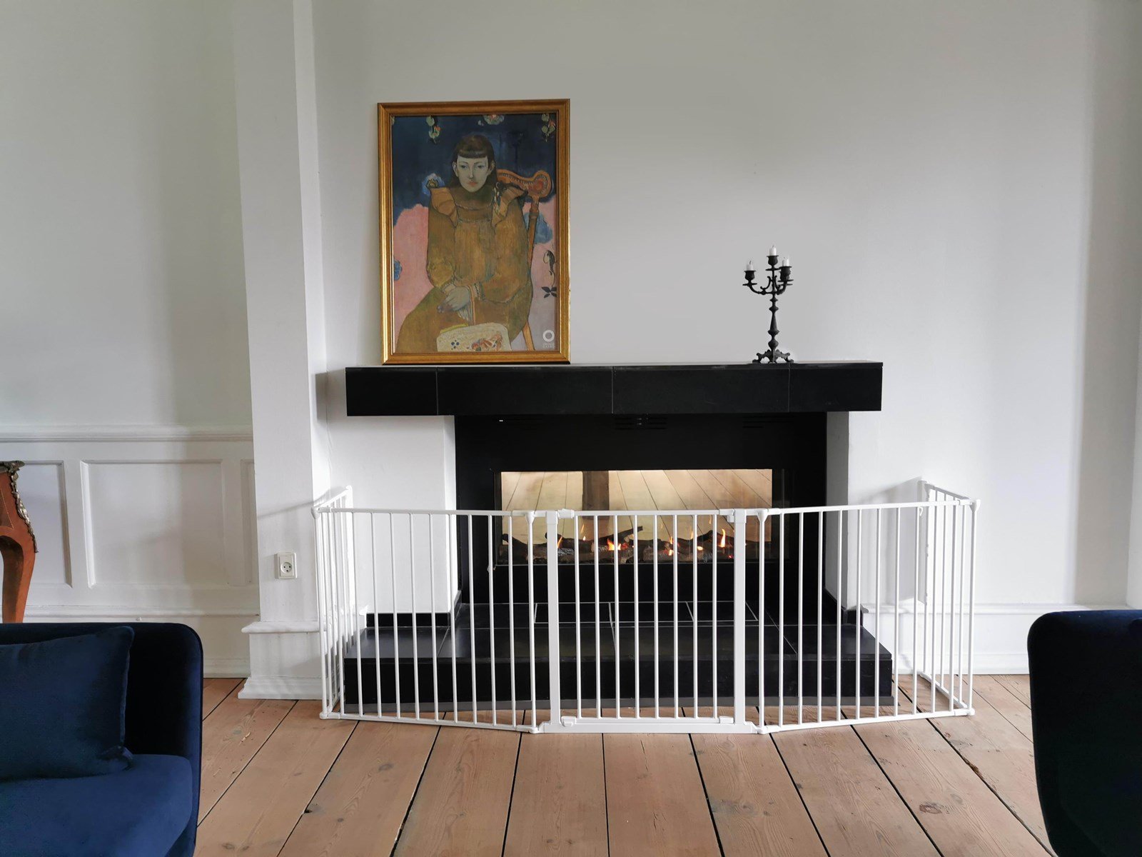 BabyDan Flex XL Safety Gate White 223-278 cm