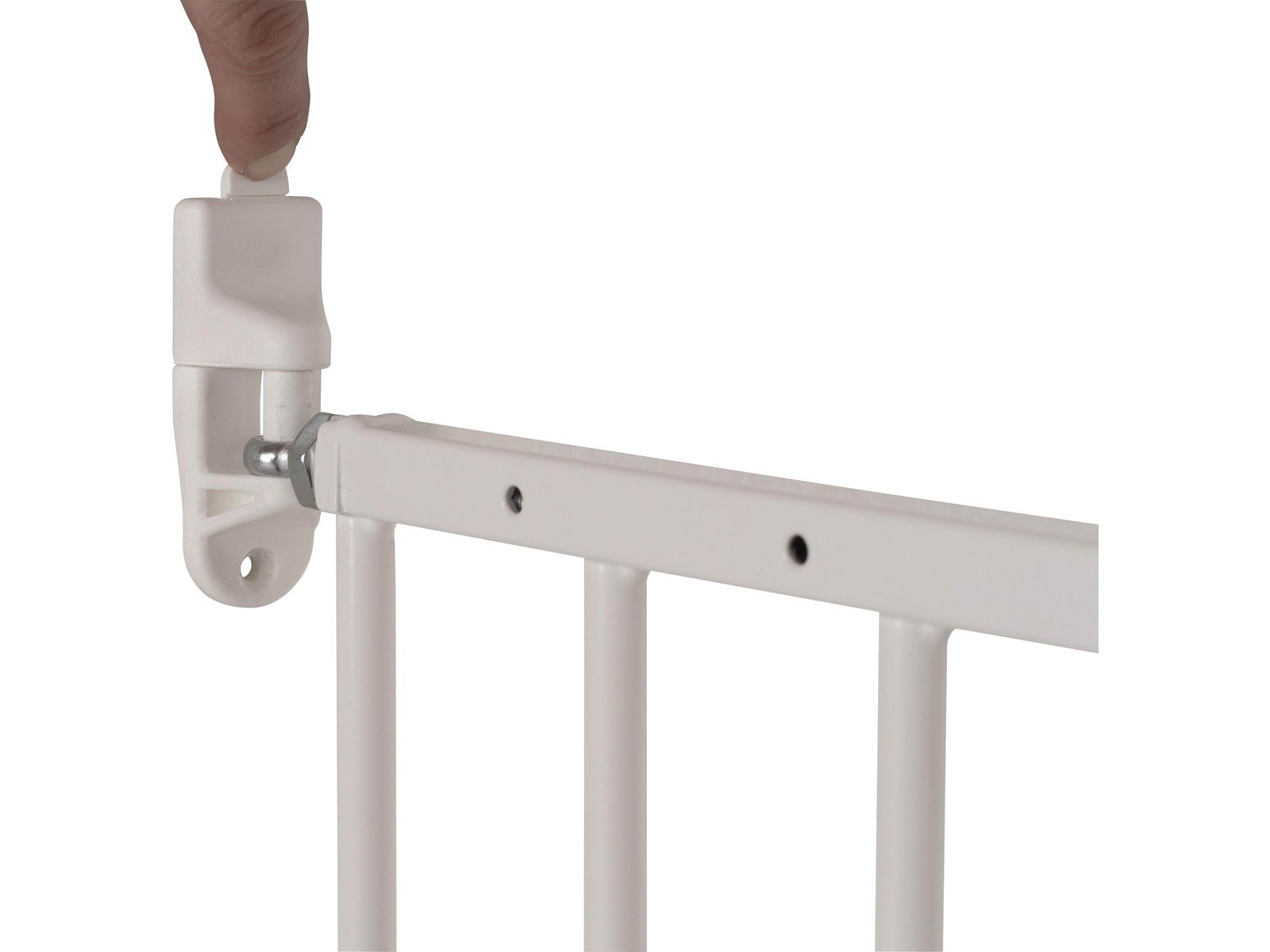 BabyDan MultiDan Safety Gate White 62.5-106.8 cm