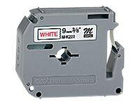 Brother MK222 - Plastikband - Rot auf Weiß - Rolle (0,9 cm x 8 m) - 1 Rolle(n) - für P-Touch PT-55, PT-55P