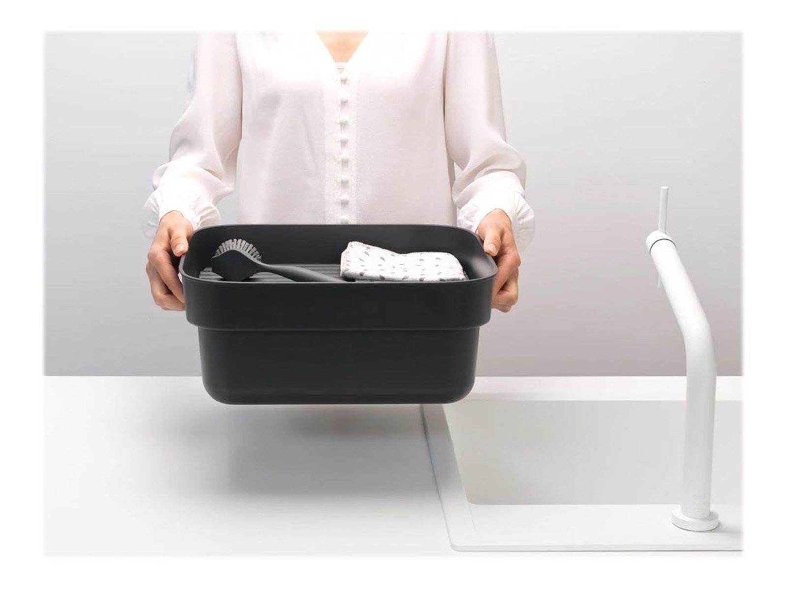brabantia Sink Side - washbowl - dark grey