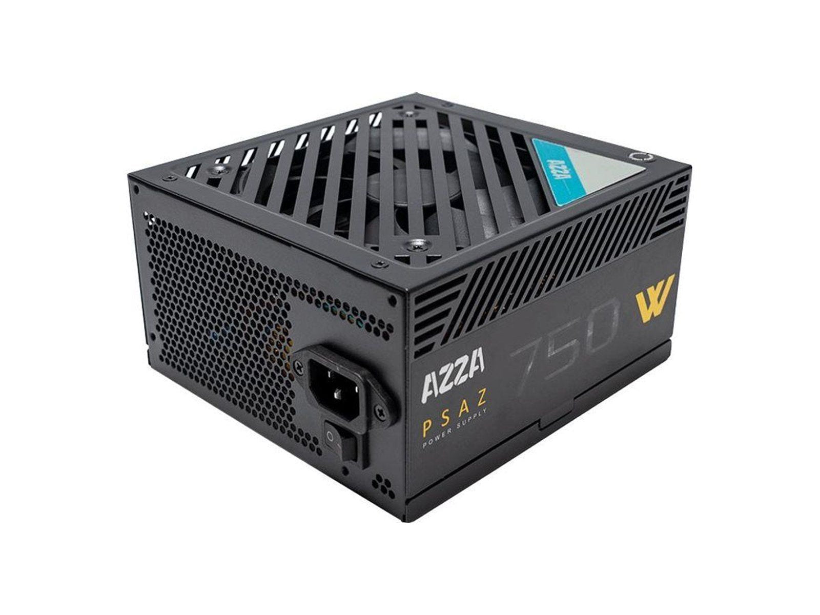 AZZA PSAZ - power supply - 750 Watt Netzteile - 750 Watt - 120 mm - ATX - 80 Plus Bronze zertifiziert