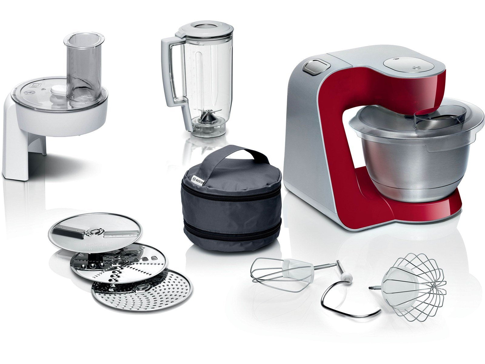 Bosch Küchenmaschine MUM58720 - red