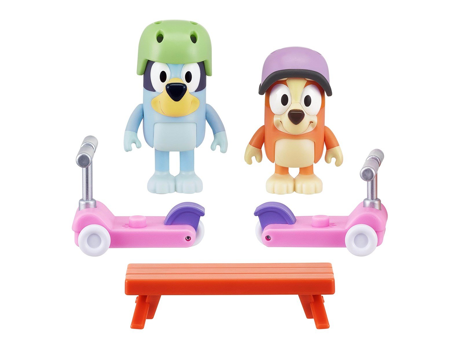 Bluey FIGURE & VECHICLE PLAYSET - SCOOTER TIME