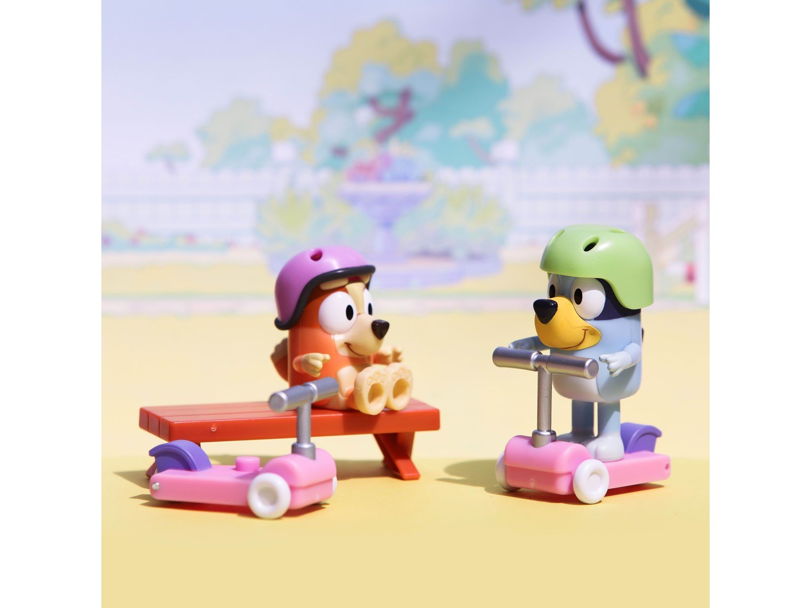 Bluey FIGURE & VECHICLE PLAYSET - SCOOTER TIME
