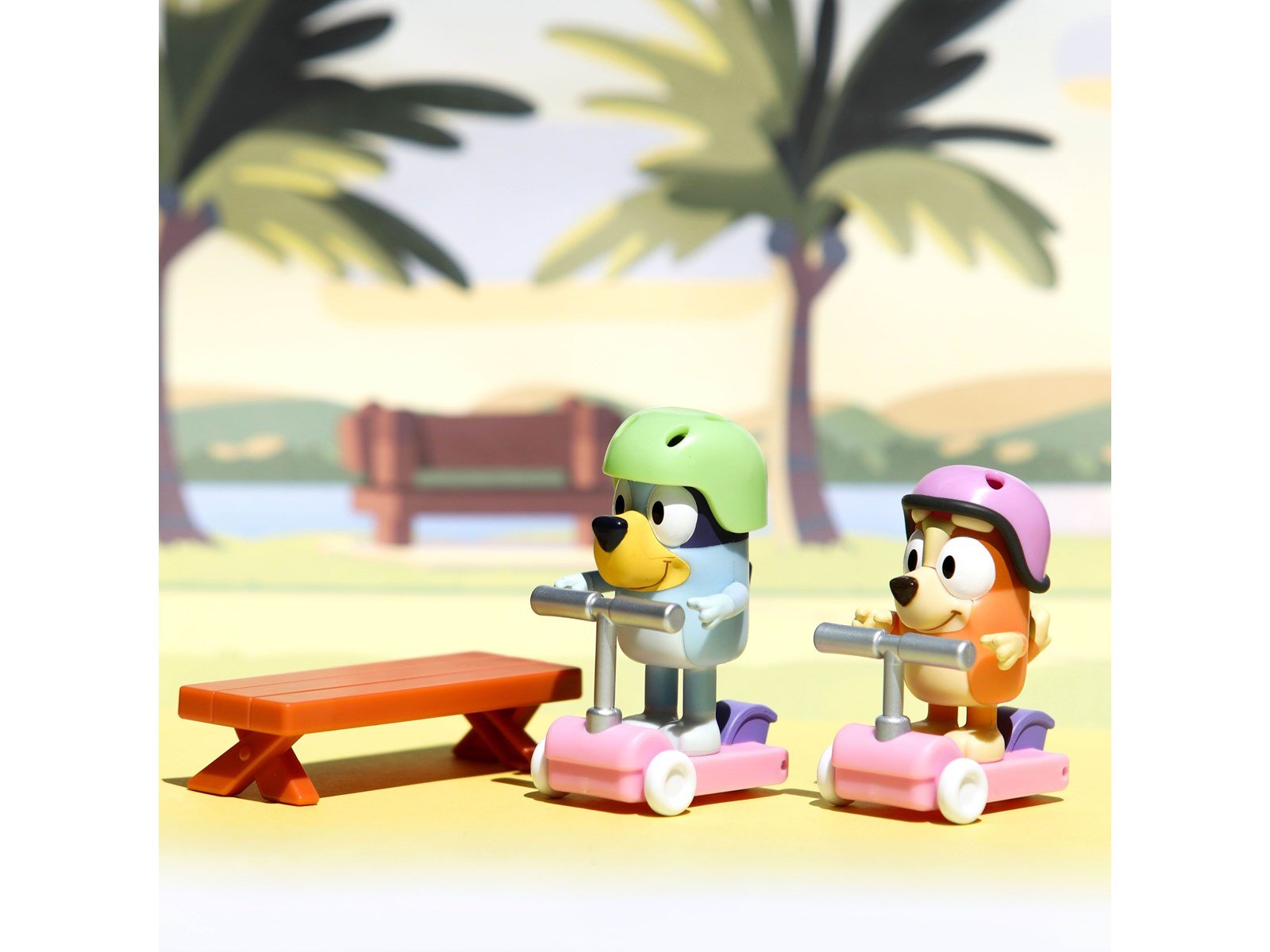 Bluey FIGURE & VECHICLE PLAYSET - SCOOTER TIME