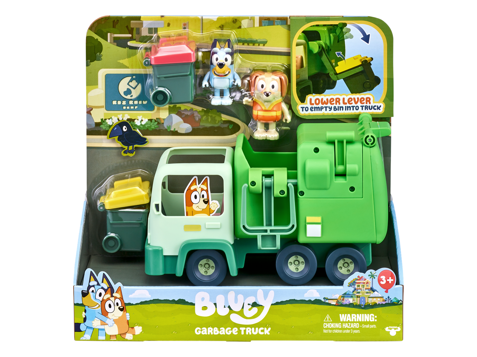Bluey Garbage Truck playset