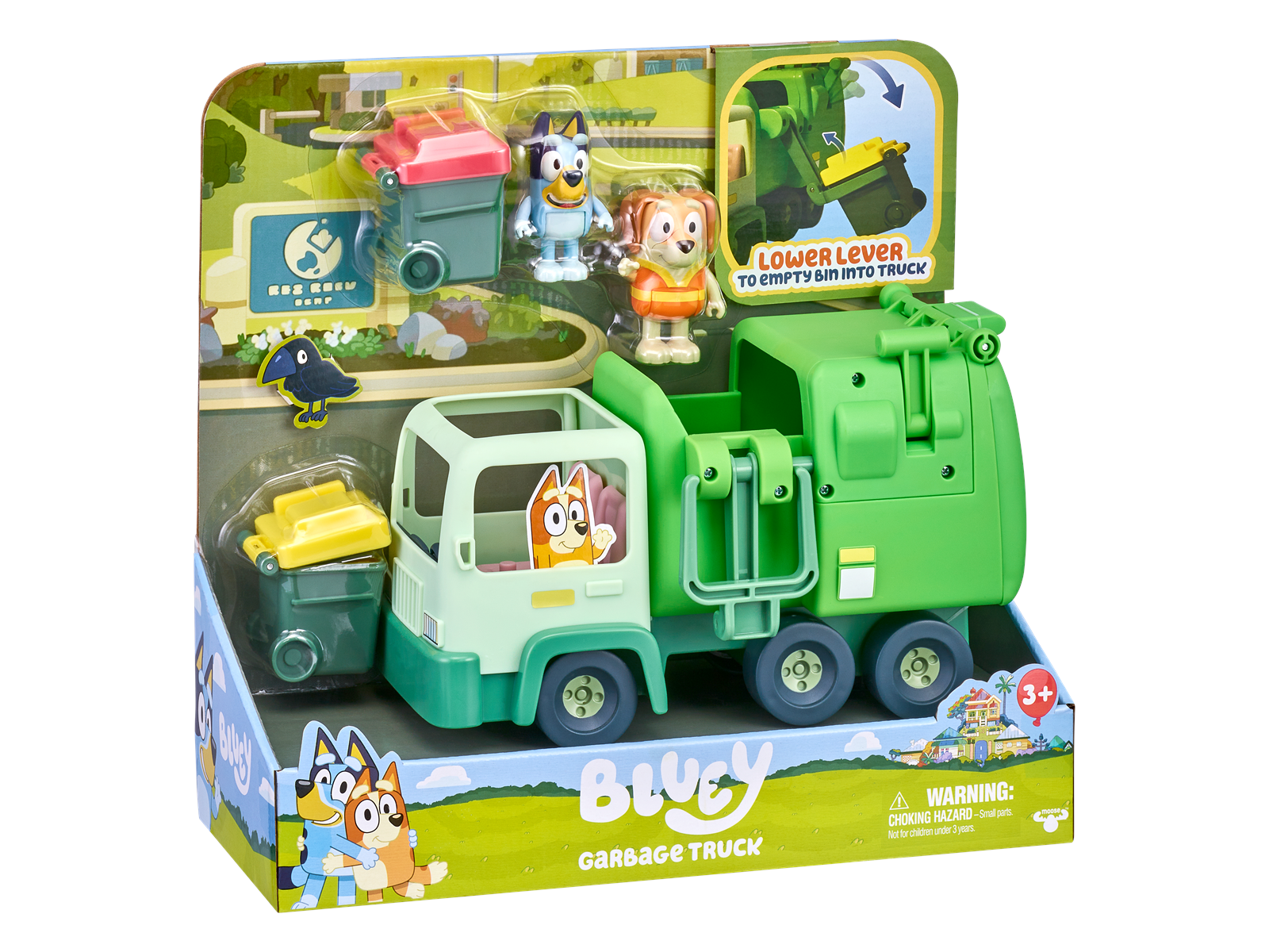 Bluey Garbage Truck playset