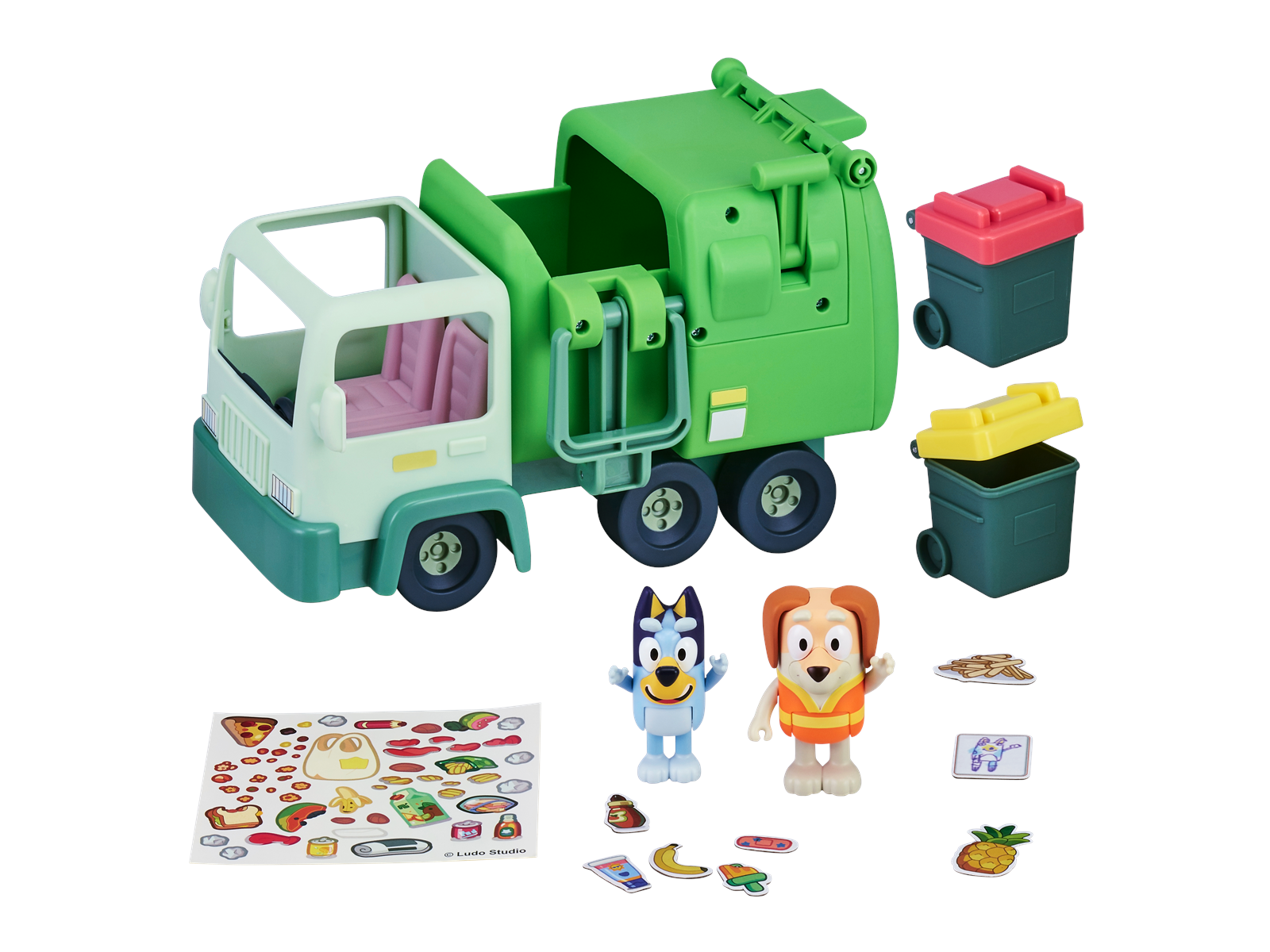 Bluey Garbage Truck playset