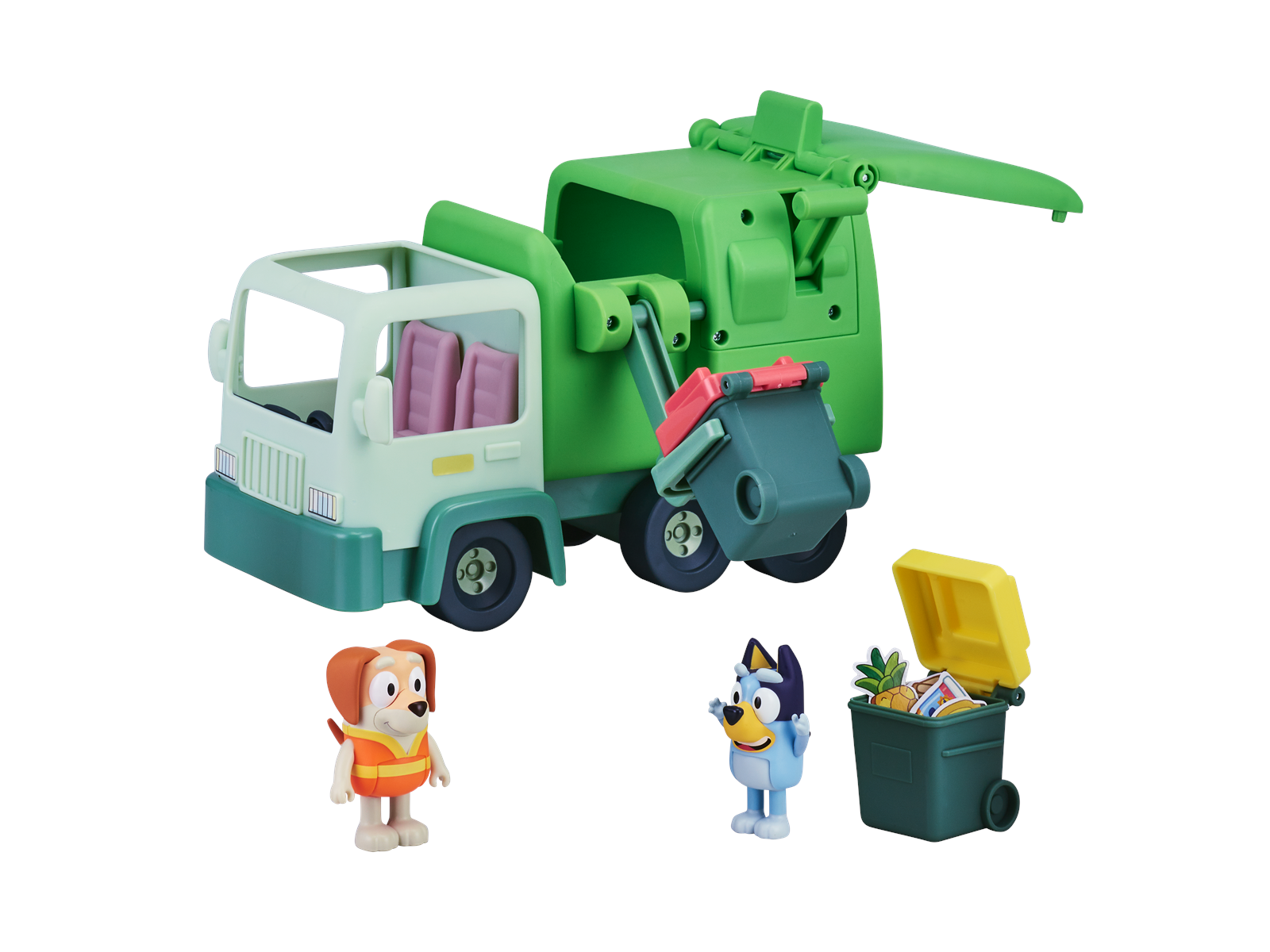 Bluey Garbage Truck playset