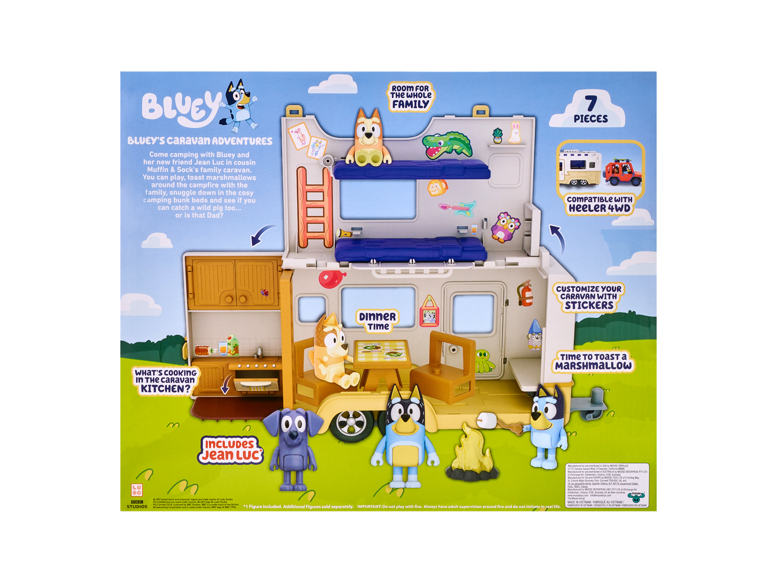 Bluey CAMPERVAN PLAYSET