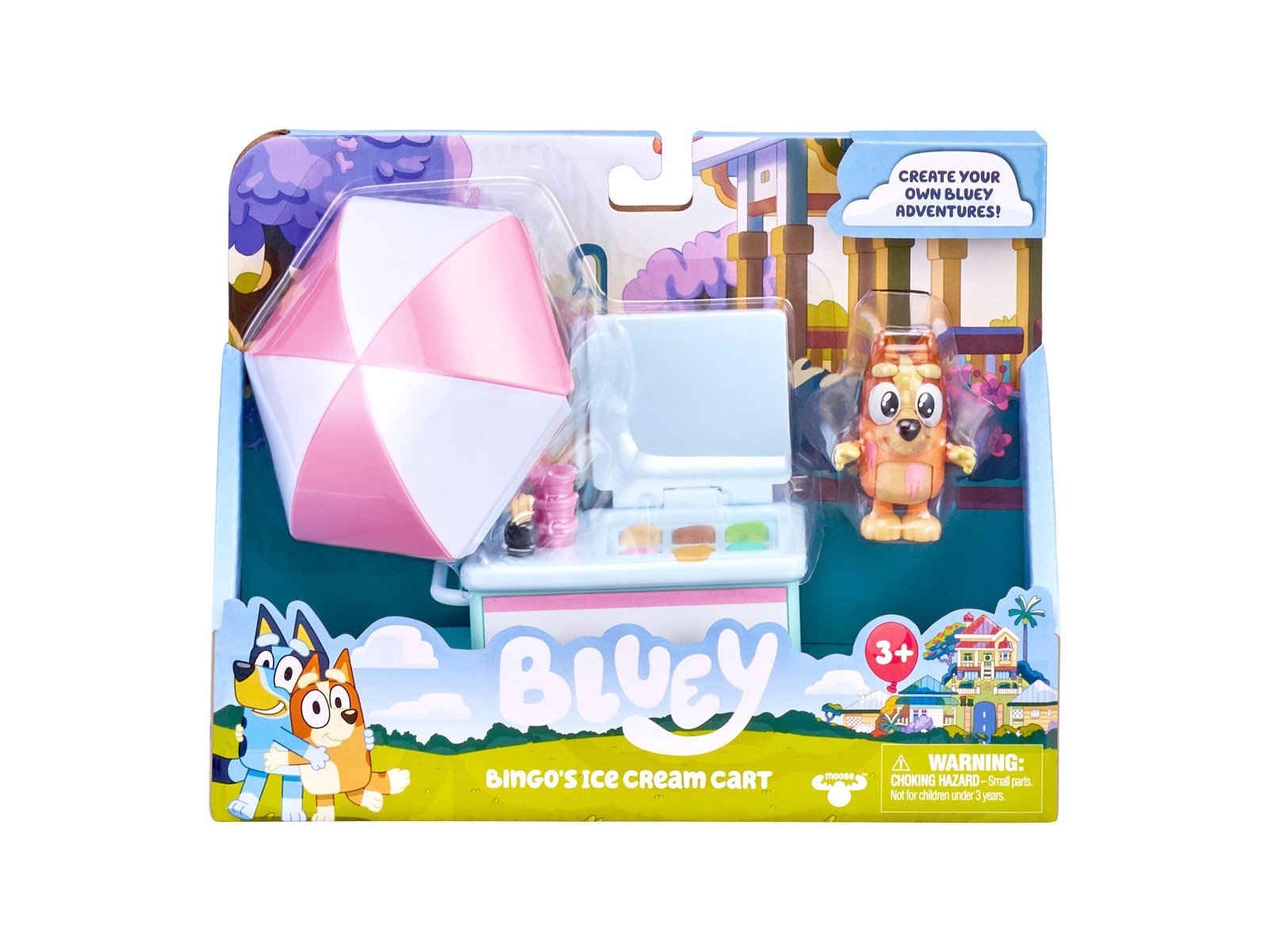 Bluey Ice Cream Playset w. Bingo