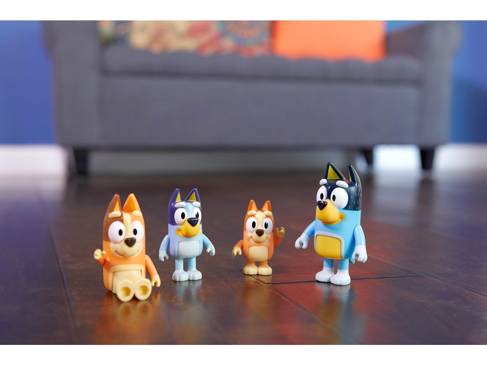 Bluey 4 pcs Figure pack