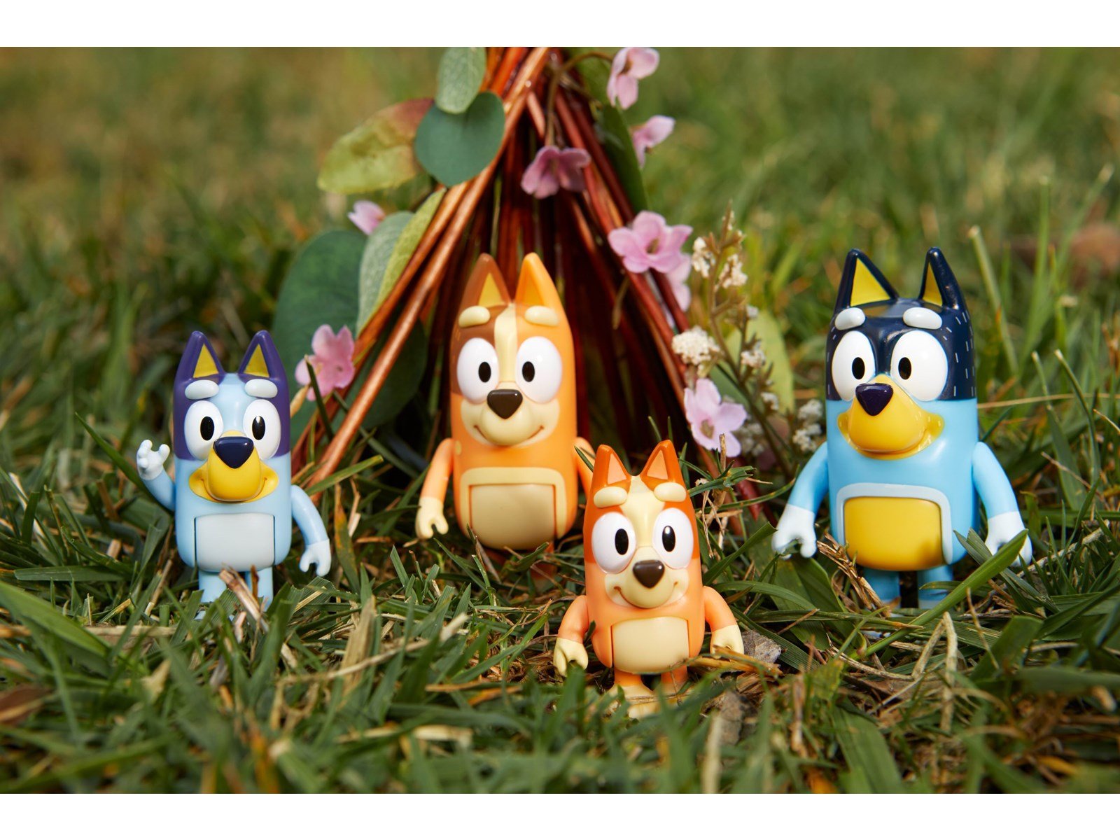 Bluey 4 pcs Figure pack