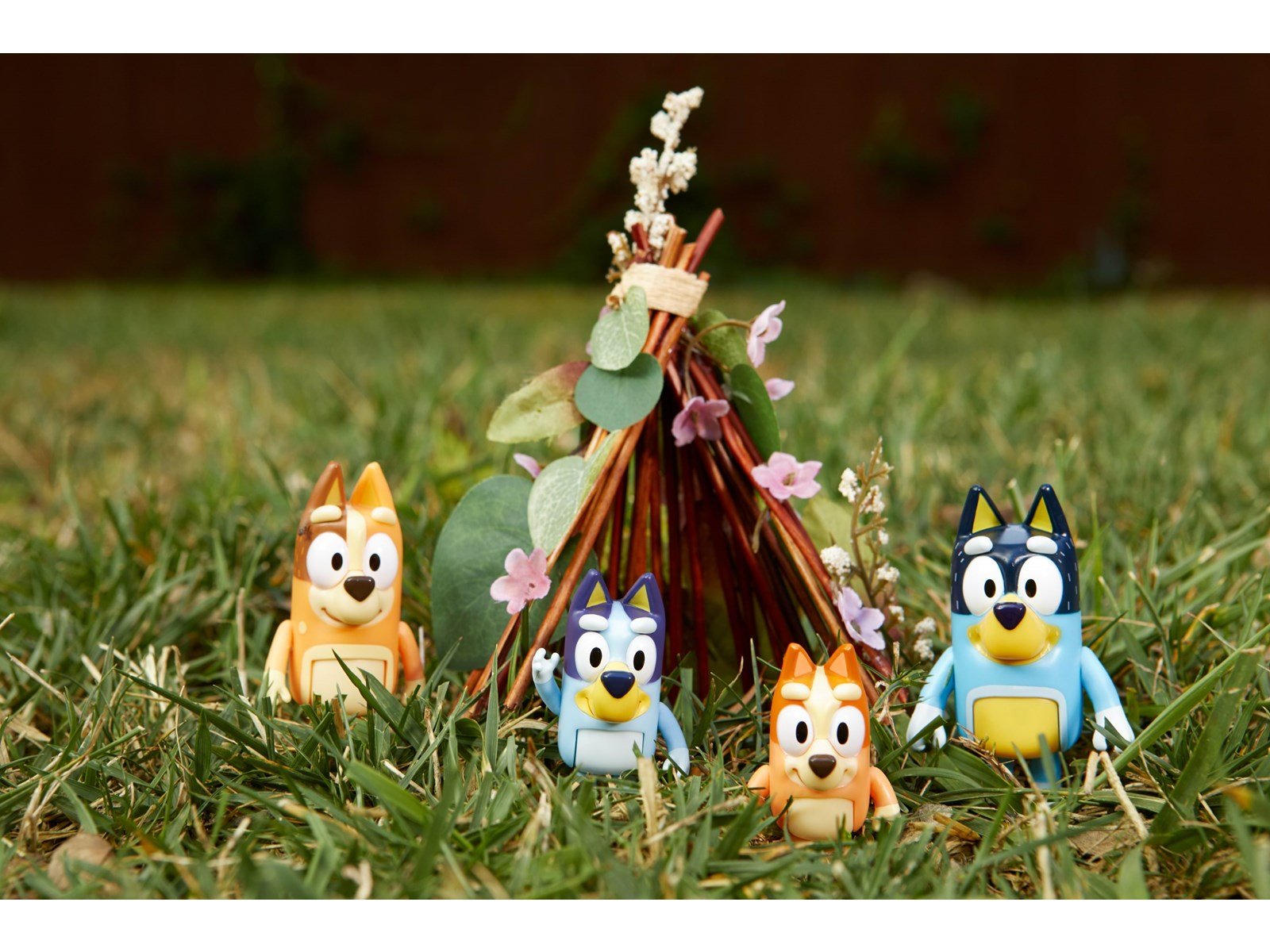 Bluey 4 pcs Figure pack