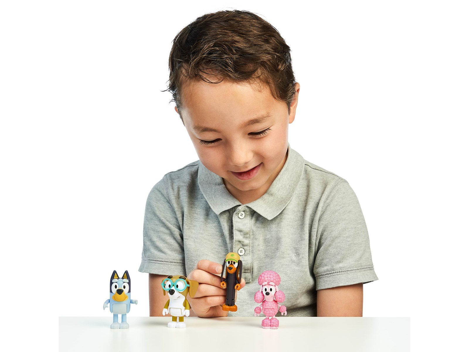 Bluey 4 pcs Figure pack