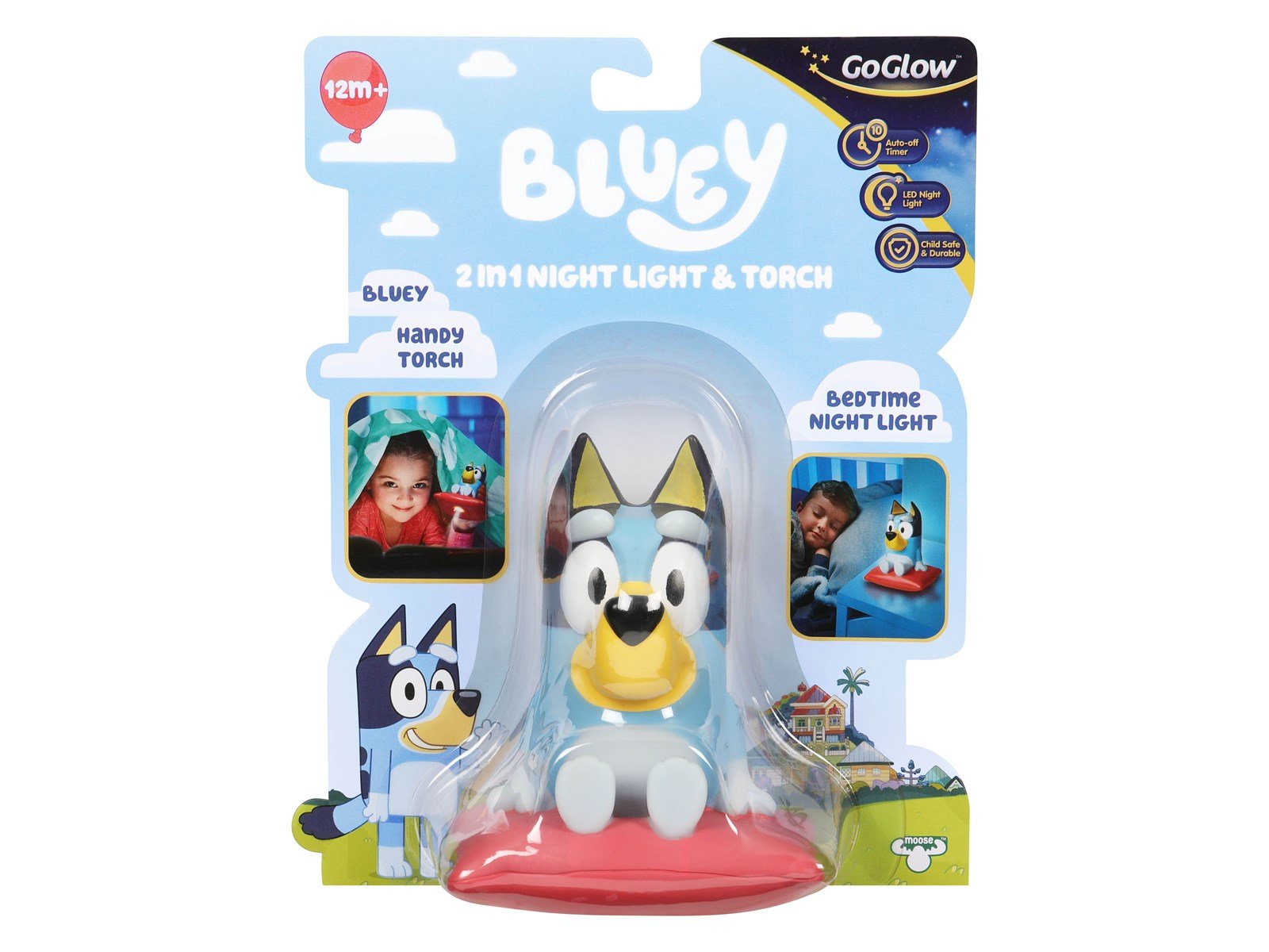 Bluey GoGlow Buddy Night Light and Torch