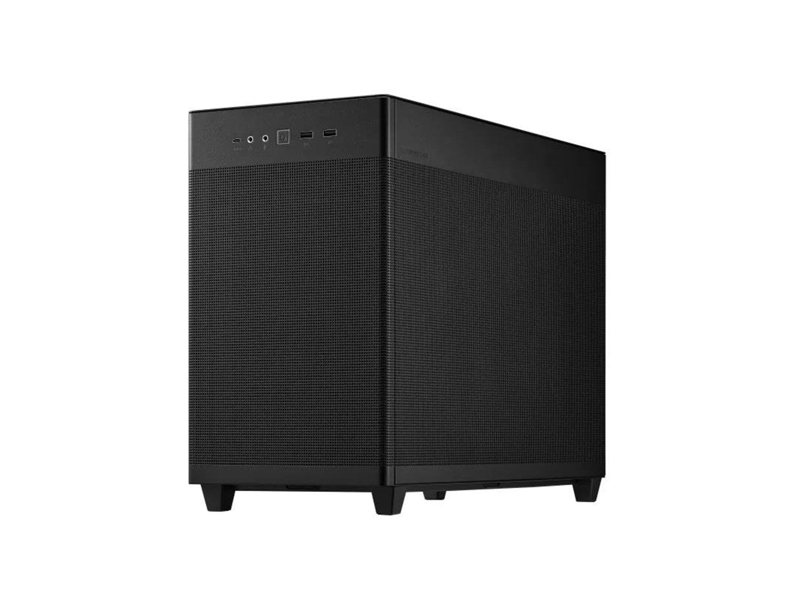 ASUS Prime AP201 - Black - Gehäuse - Minitower - Schwarz