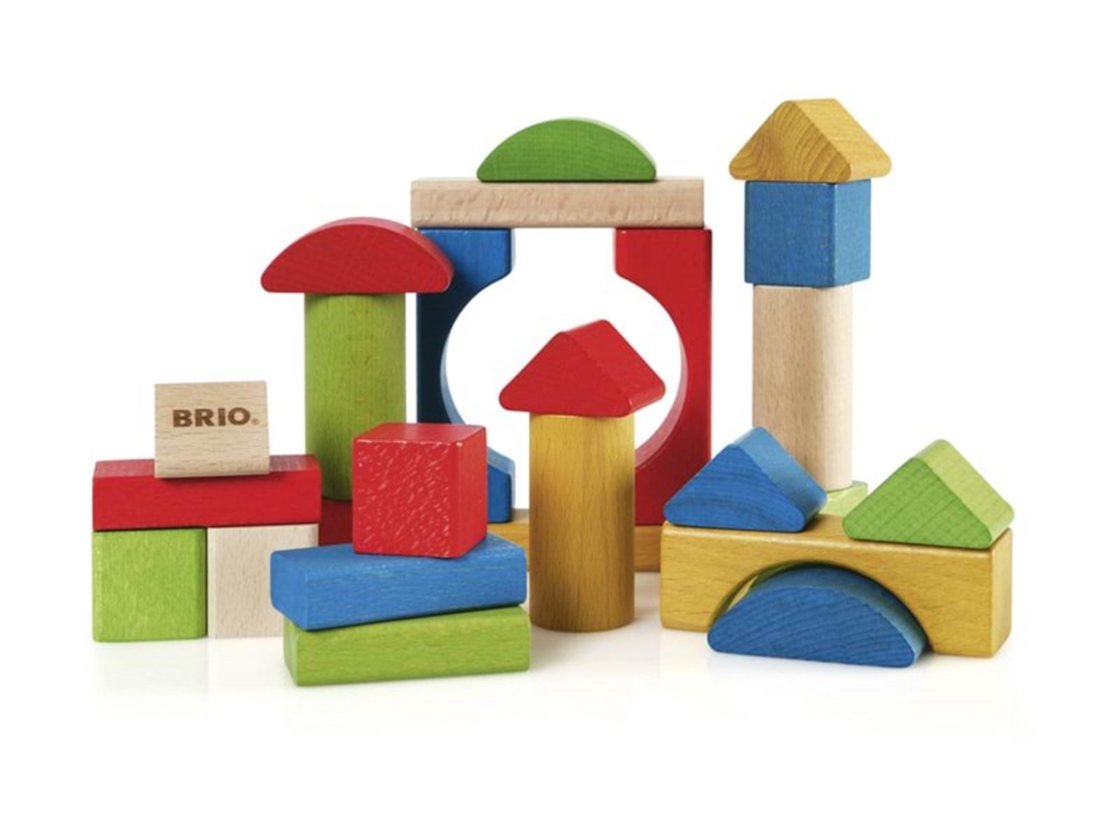 Brio 25 Coloured Blocks