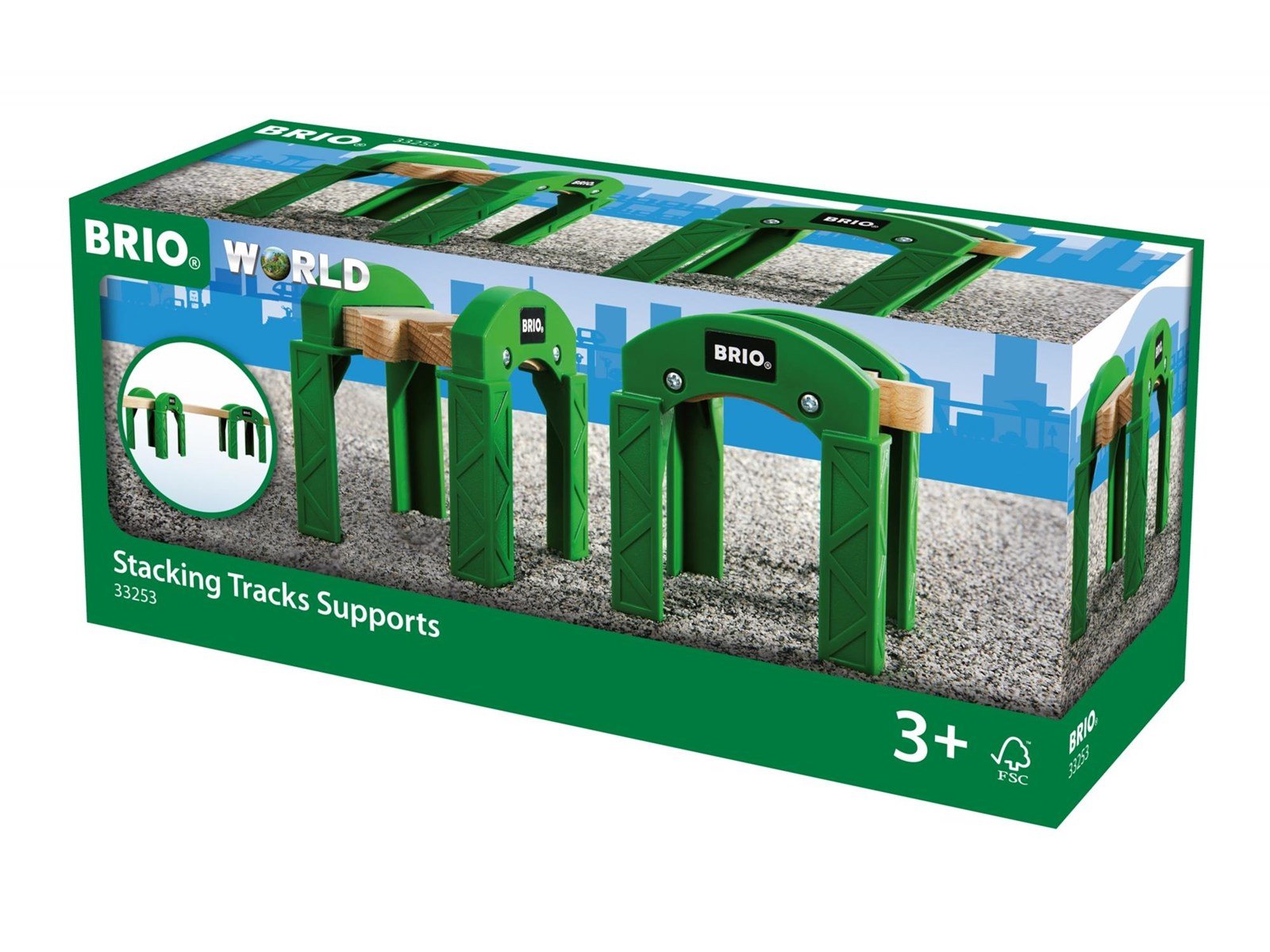 Brio Stacking Track Supports