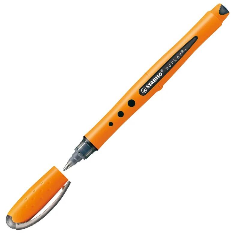 STABILO worker+ Tintenroller - 0,5 mm - schwarz