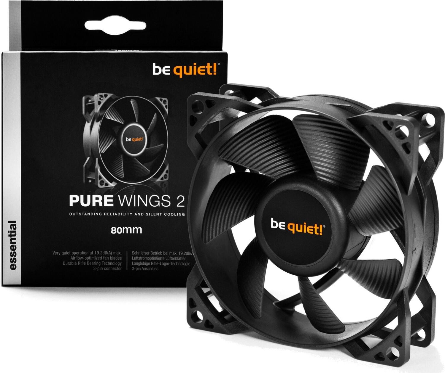 be quiet Lüfter Pure Wings 2 80mm schwarz