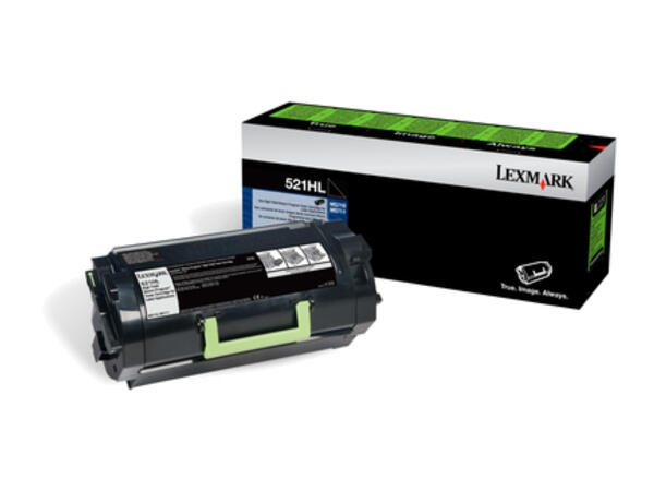 Lexmark Original 522HL Toner schwarz 25.000 Seiten (52D2H0L) für MS710dn, MS711dn