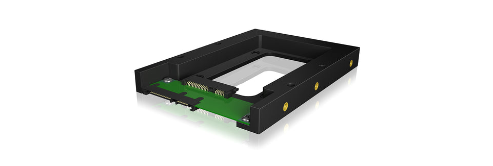 Einbaurahmen IcyBox  HDD/SSD Konverter 2,5" -> 3,5" retail