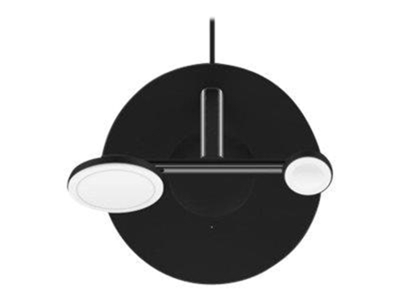 Belkin BOOST CHARGE PRO wireless charging stand - with MagSafe - + AC power adapter - 15 Watt