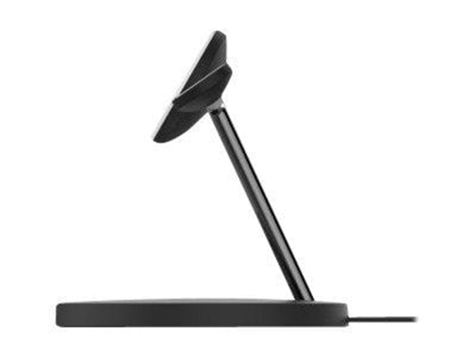 Belkin BOOST CHARGE PRO wireless charging stand - with MagSafe - + AC power adapter - 15 Watt