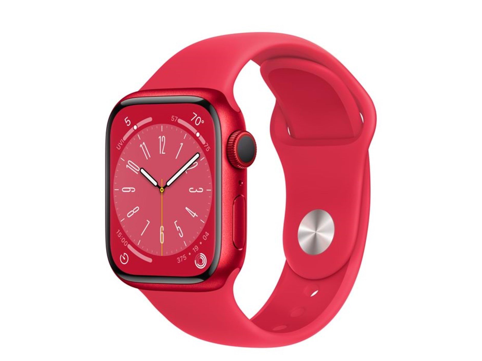 Apple Watch Series 8 GPS + Cellular 41mm (PRODUCT)RED Aluminium Case with (PRODUCT)RED Sport Band