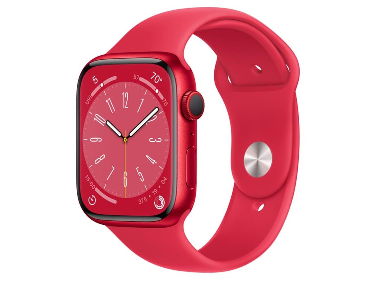 Apple Watch Series 8 GPS + Cellular 45mm (PRODUCT)RED Aluminium Case with (PRODUCT)RED Sport Band