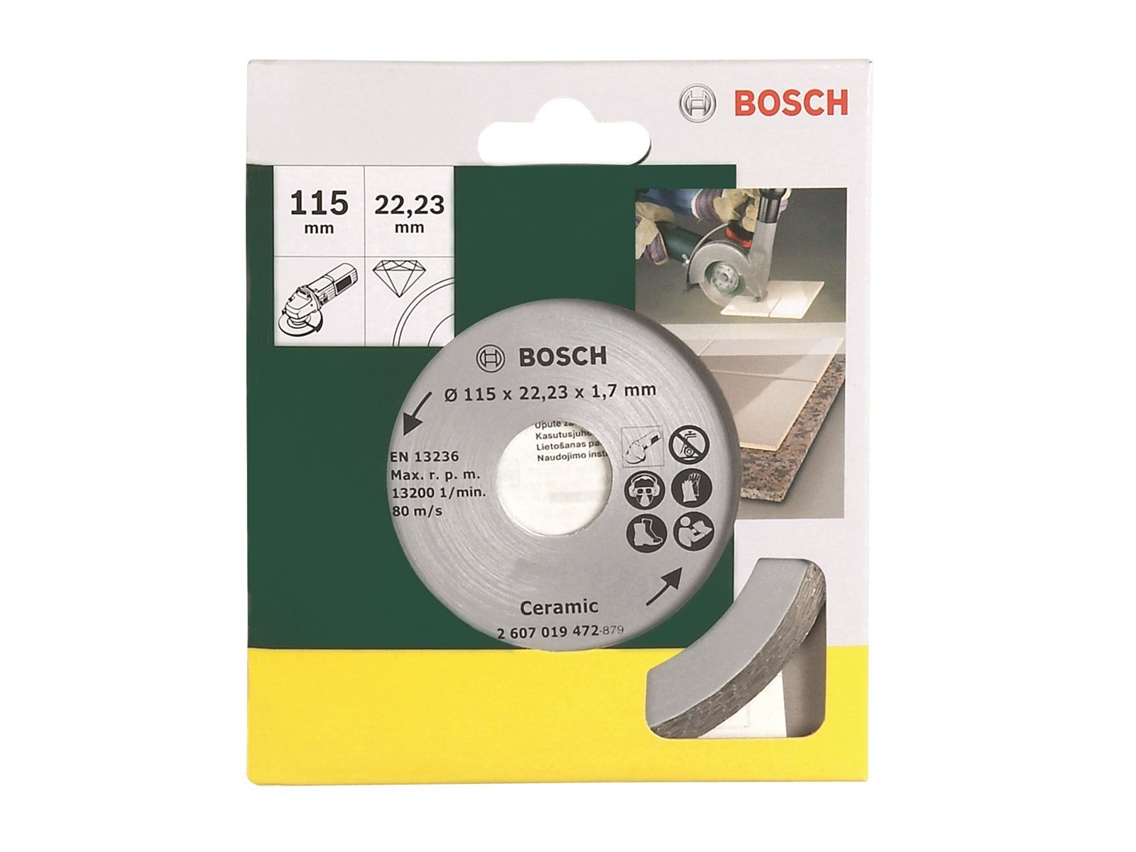 Bosch diamantskæreskive