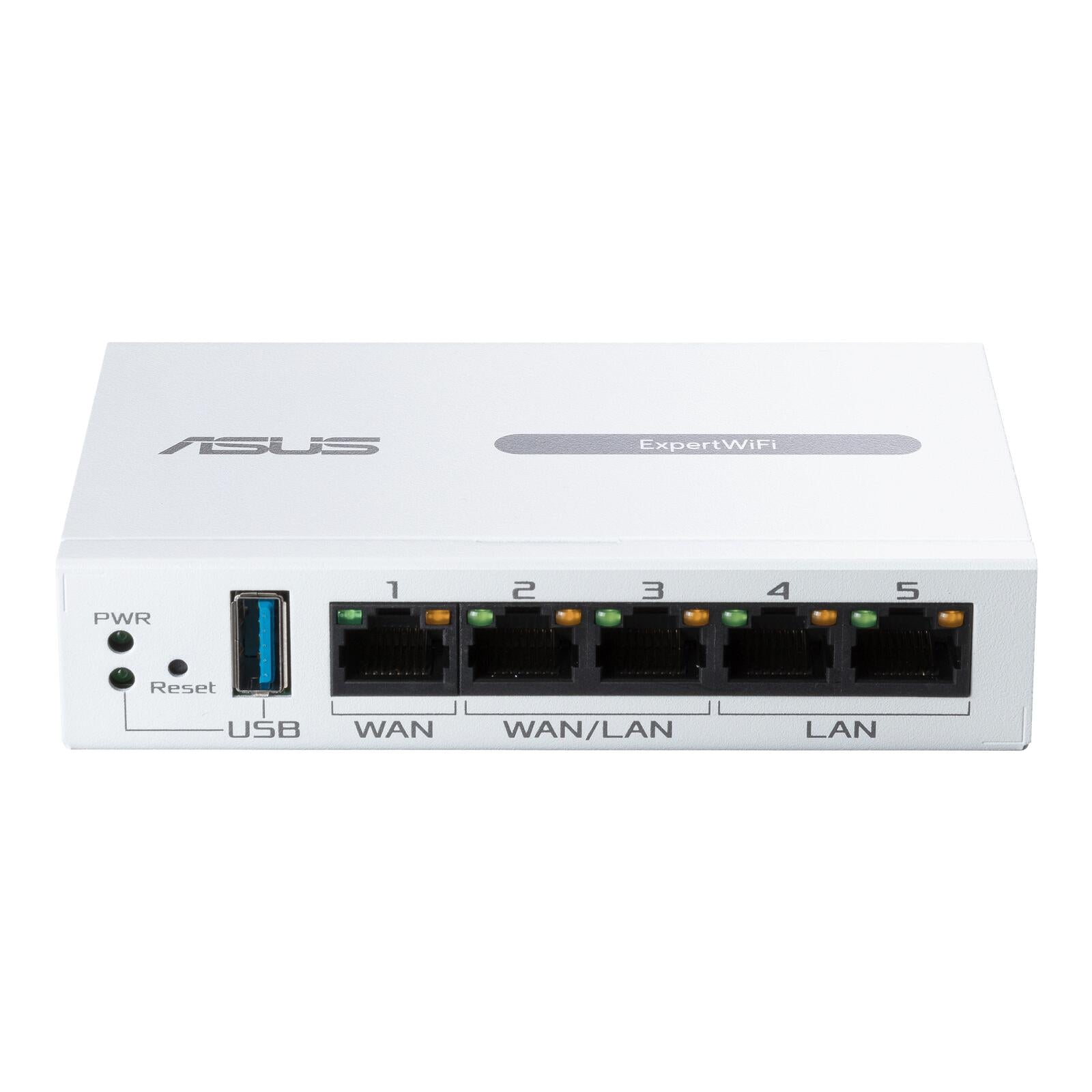 ASUS EBG15 ExpertWiFi 5-port Gigabit VPN Router (bis zu 3 WAN-Ethernet-Ports + 1 USB-WAN, IPS Intrusion Prevention, Laye