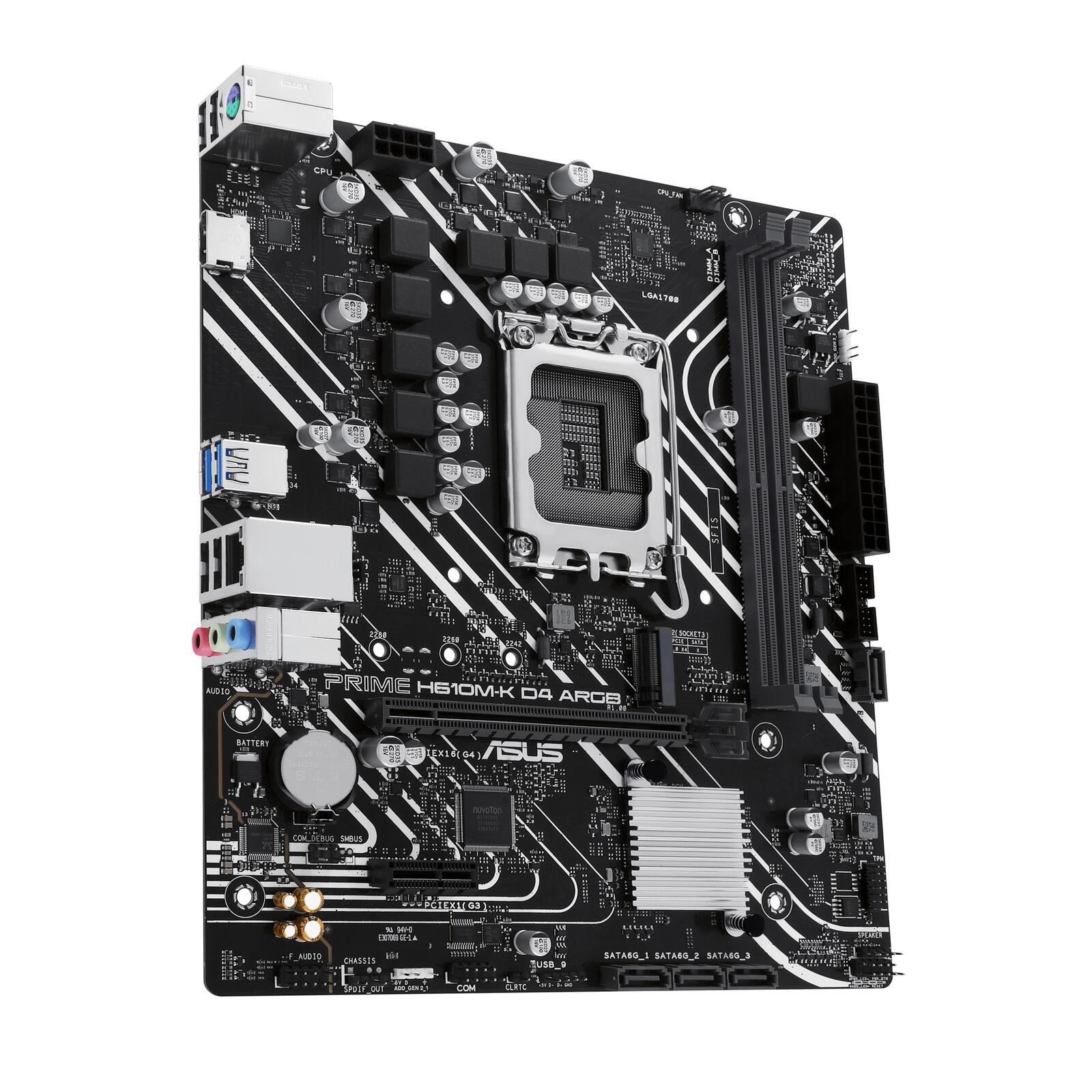 ASUS PRIME H610M-K D4 ARGB