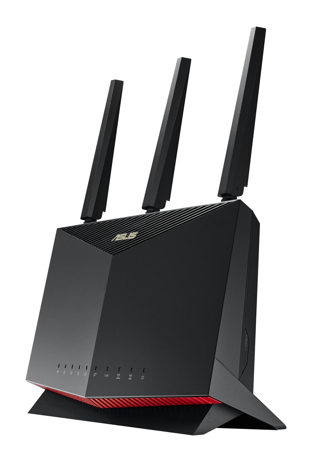 ASUS RT-AX86U Pro AX5700 AiMesh Dual Band WiFi 6 Gaming kombinierbarer Router (Tethering als 4G und 5G Router-Ersatz, PS
