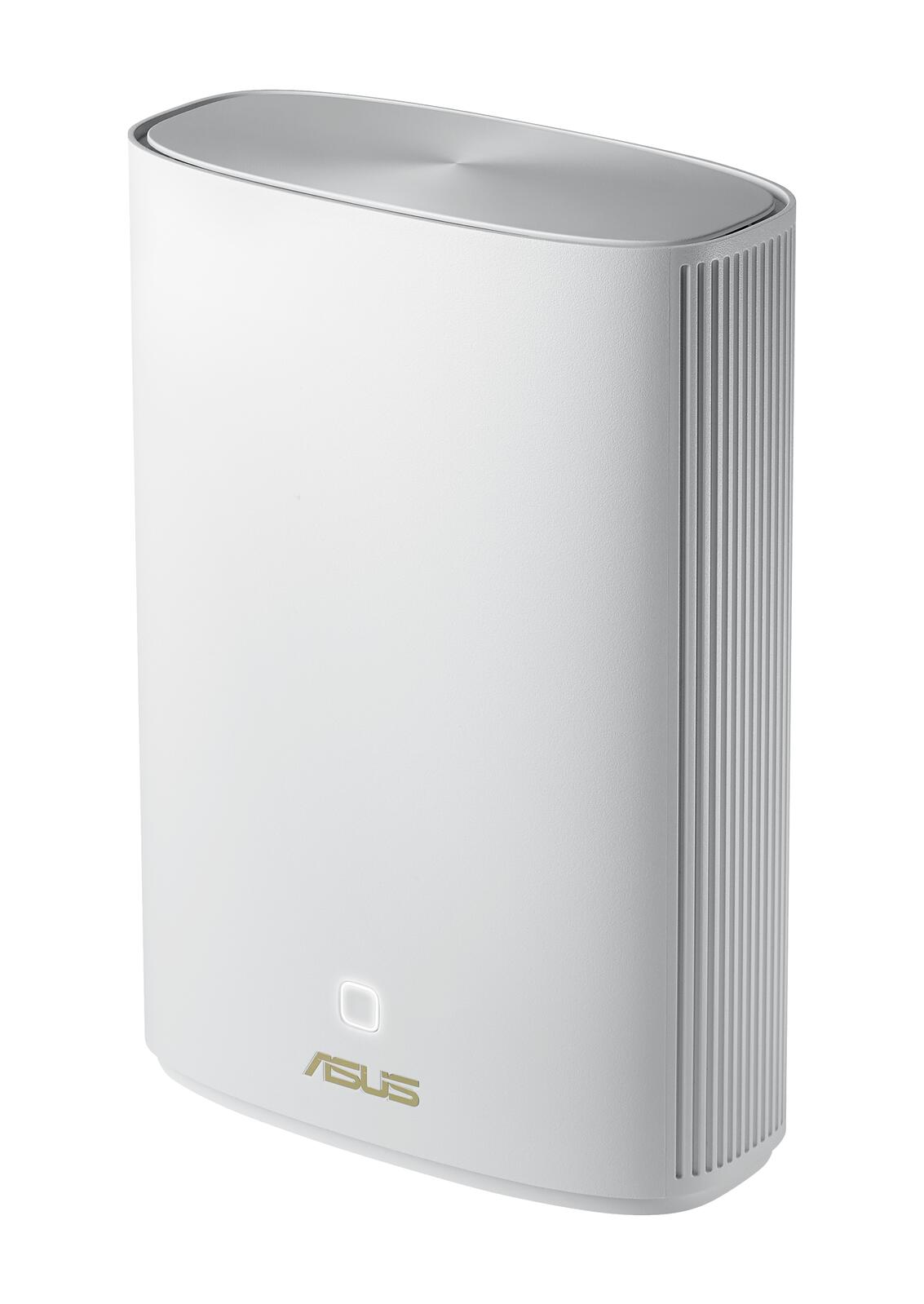 ZenWiFi AX Hybrid (XP4) AX1800 + Powerline 1er Pack Weiß kombinierbarer Router (Tethering als 4G und 5G Router-Ersatz, A