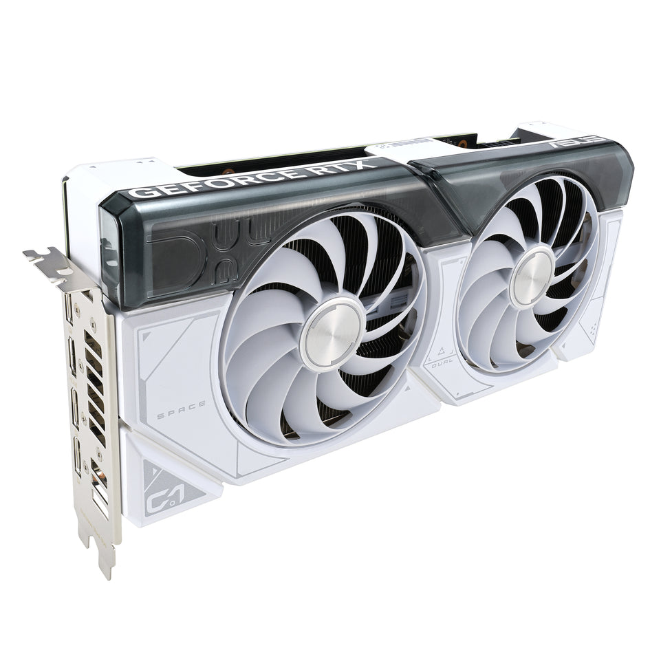 ASUS  DUAL-RTX4070-O12G-WHITE 12GB GDDR6X HDMI DP