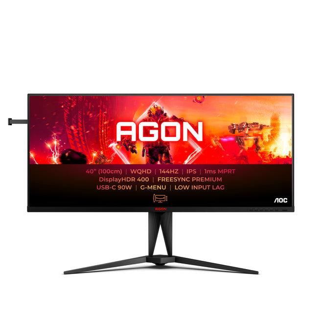 AOC 100cm  (40")  AG405UXC 21:09 2xHDMI+DP+USB-C IPS Lift bl ret