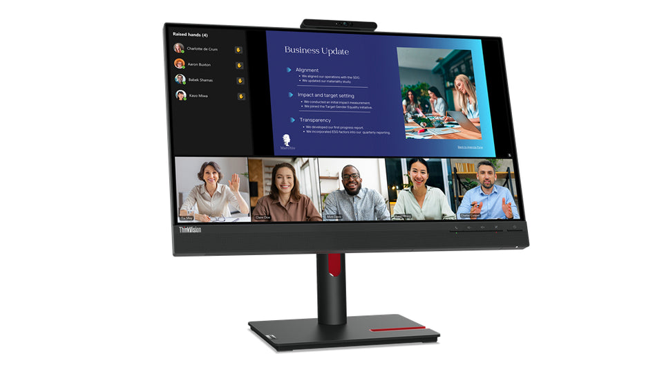 Lenovo ThinkVision T24v-30  (23,8") FHD  HDMI/DP/VGA/HUB/CAM