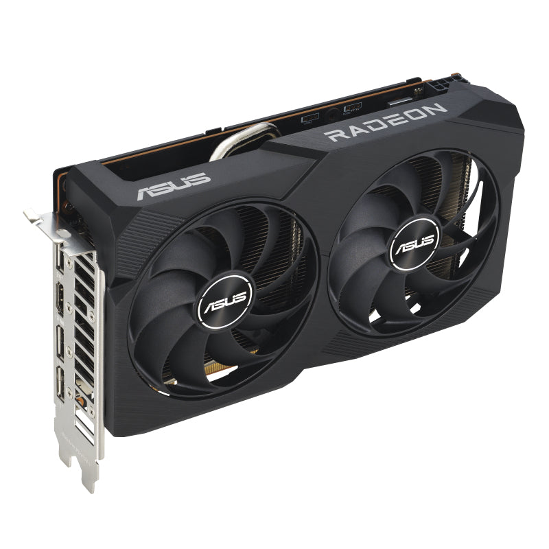 ASUS DUAL-RX7600-O8G-V2 8GB GDDR6 HDMI DP