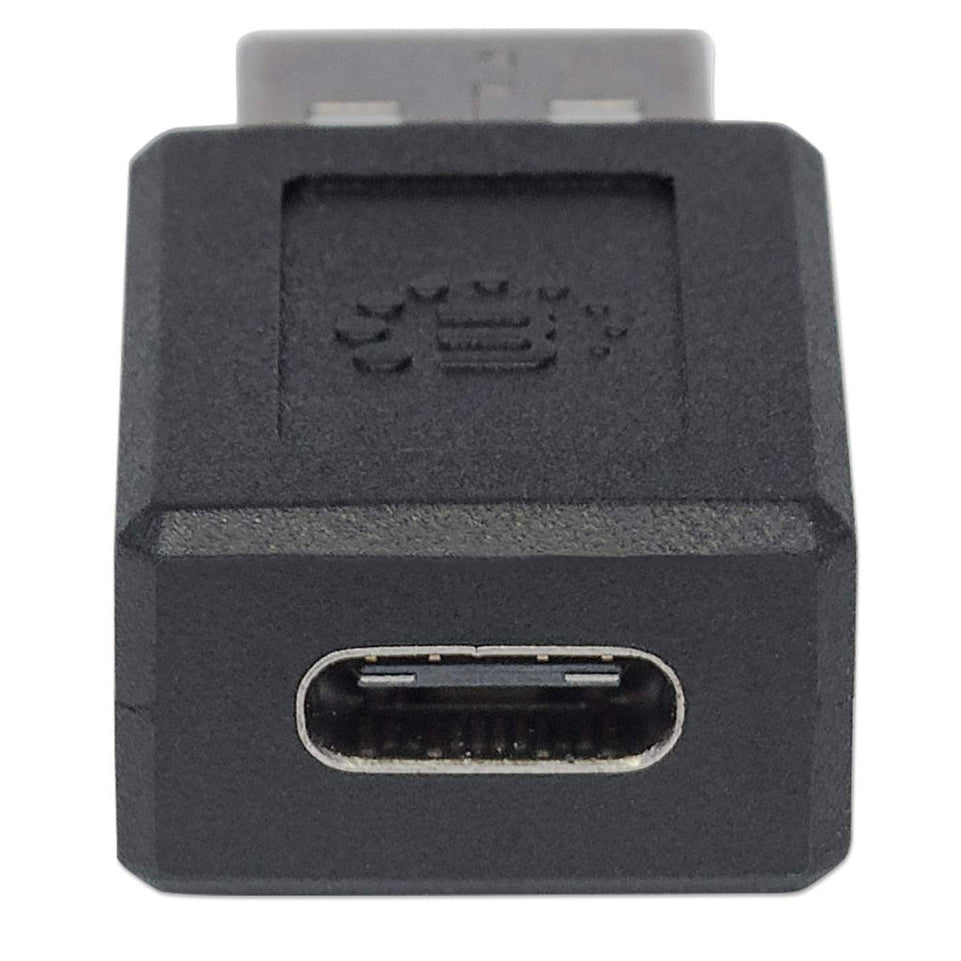 MANHATTAN USB 2.0 Typ C Adapter Typ C-Buchse auf A-Stecker